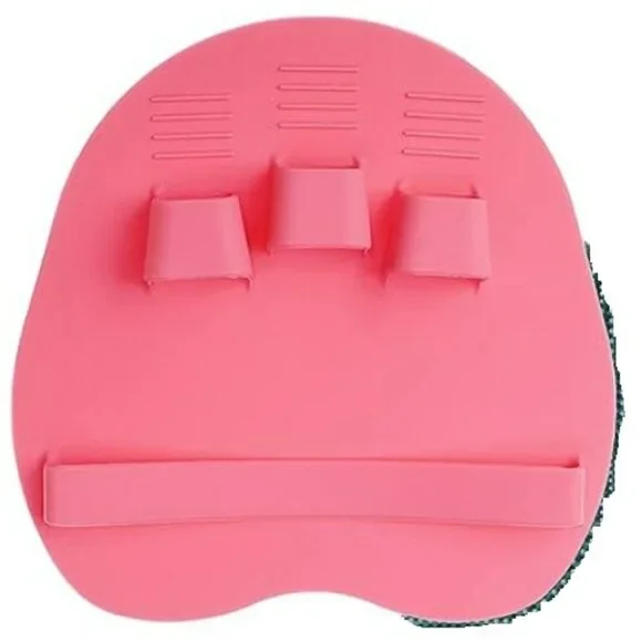 Soft Silicone Shower Brush - Pink & small blue/green - NWT - Picture 3 of 4